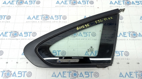 Window blind glass rear right BMW 4 F36 15-20 Gran Coupe black, cut seal