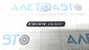 Emblem inscription GRAN COUPE vents blind glass rear right BMW 4 F36 15-20 Gran Coupe