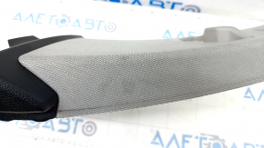 Upper center pillar trim belt left BMW 4 F36 15-20 Gran Coupe, gray EVERESTGRAU, butt, for cleaning