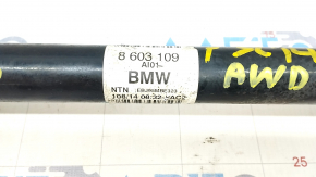 Drive axle shaft rear left BMW 4 F32/33/36 14-20 AWD, defective thread of outer CV joint