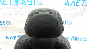 Driver's seat Volvo V90 17-22 usa without airbag, black leather, without pads and controls, driftwood, non-working electrics, needs cleaning