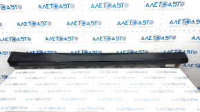 Right threshold BMW 4 F36 15-20 Gran Coupe, black, scratches