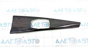 Center console trim for multimedia joystick BMW 4 F32/33/36 14-20 wood grain, type 2, scratches