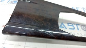 Center console trim for multimedia joystick BMW 4 F32/33/36 14-20 wood grain, type 2, scratches
