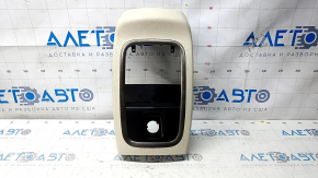 Center console trim rear Lincoln MKC 15- beige, scratches