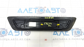 Door sill trim rear left outer BMW 4 F36 15-16 Gran Coupe, black, scratches