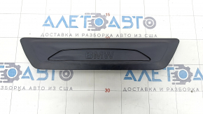 Door sill trim rear right outer BMW 4 F36 15-16 Gran Coupe, black, scratches