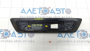 Door sill trim rear right outer BMW 4 F36 15-16 Gran Coupe, black, scratches