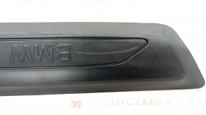 Door sill trim rear right outer BMW 4 F36 15-16 Gran Coupe, black, scratches