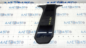 Left outer center pillar trim BMW 4 F36 15-20 Gran Coupe with seal, worn, scratches