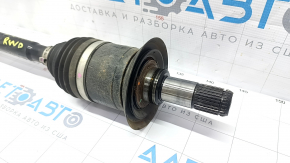 Drive axle rear left BMW 4 F32/33/36 14-20 RWD rusty. thread stripped
