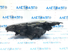 Front right headlight complete Toyota Rav4 19-21 LED, chrome, Japan built, for polishing, soldered mount, no fragment