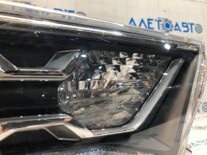 Front right headlight complete Toyota Rav4 19-21 LED, chrome, Japan built, for polishing, soldered mount, no fragment