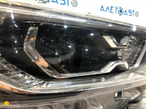 Front right headlight complete Toyota Rav4 19-21 LED, chrome, Japan built, for polishing, soldered mount, no fragment