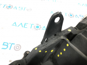 Front right headlight complete Toyota Rav4 19-21 LED, chrome, Japan built, for polishing, soldered mount, no fragment