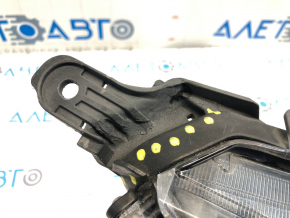 Front right headlight complete Toyota Rav4 19-21 LED, chrome, Japan built, for polishing, soldered mount, no fragment