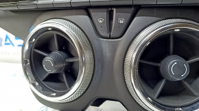 Climate control control Chevrolet Camaro 16 - plastic turned white, chrome defect