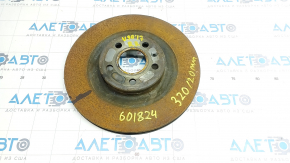 Brake disc rear right Volvo V90 17-22 usa 320/20mm rusty