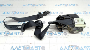 Passenger seat belt Volvo V90 17-22 usa black, driftwood, melted chip