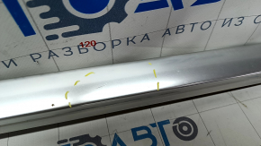 Roof rail longitudinal left Volvo V90 17-22 usa chrome, scratches