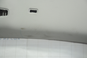 Tesla Model 3 18 headliner - gray cloth, for magnetic visor hooks, for cleaning scratches