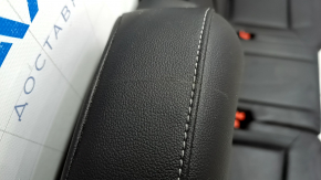 Rear row of seats 2nd row VW Atlas 18 - leather, black, scratch, broken pads, needs cleaning