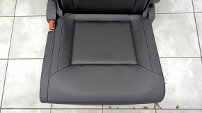 Rear row of seats left 3rd row VW Atlas 18 - leather, black, scratch on the lining