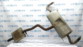 Muffler rear part with barrel VW Atlas 18- 3.6 rusty