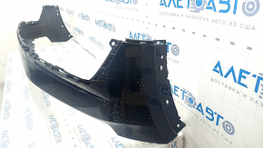 Bumper front bare upper part VW Atlas 18-20 dorest blue LP5Y scratches, non-factory holes, broken mount
