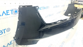 Bumper front bare upper part VW Atlas 18-20 dorest blue LP5Y scratches, non-factory holes, broken mount