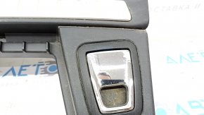 Volvo V90 17-22 usa black trunk opening trim with chrome inserts, scratches