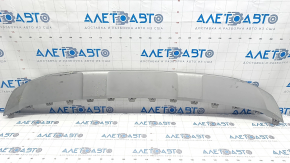 Front Bumper Lip Cover VW Atlas 18-20 Silver, Scratches, Pokes