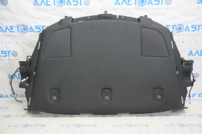Tesla Model 3 18 rear shelf - black, with speakers, type 1 for cleaning