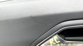 Door trim card rear left VW Atlas 18 - black, with curtain and tweeter, scratches