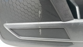 Door trim card rear right VW Atlas 18 - black, with curtain and tweeter, scratches, missing plug