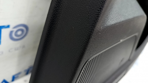 Door trim card rear right VW Atlas 18 - black, with curtain and tweeter, scratches, missing plug