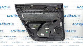 Door trim card rear right VW Atlas 18 - black, with curtain and tweeter, scratches, missing plug