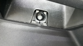 Door trim card rear right VW Atlas 18 - black, with curtain and tweeter, scratches, missing plug