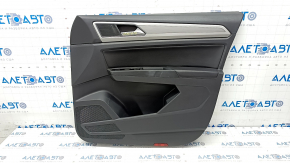 Door trim card front right VW Atlas 18 - black, with tweeter, insert under aluminum
