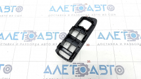 Front left window lift control trim VW Atlas 18- black