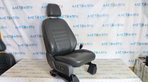 Passenger seat Ford Escape MK3 13-19 with airbag, electric, leather black