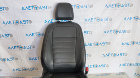 Passenger seat Ford Escape MK3 13-19 with airbag, electric, leather black