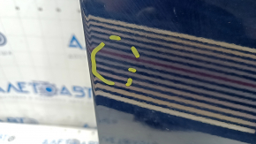 Bare front right door VW Atlas 18- blue LP5Y, butts, painted 0.25