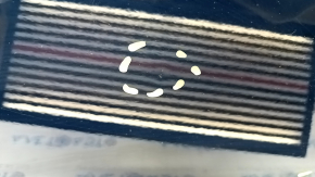 Bare front right door VW Atlas 18- blue LP5Y, butts, painted 0.25