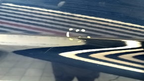 Bare front right door VW Atlas 18- blue LP5Y, butts, painted 0.25