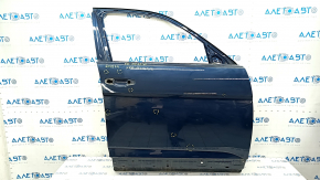 Bare front right door VW Atlas 18- blue LP5Y, butts, painted 0.25