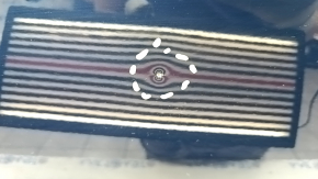 Bare front door left VW Atlas 18- blue LP5Y, butts