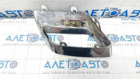 Exhaust pipe trim left VW Atlas 18-20 chrome scratches