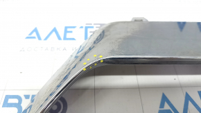 Exhaust pipe trim left VW Atlas 18-20 chrome scratches