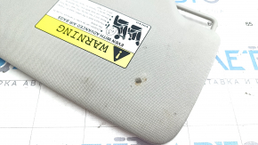 Right visor Volvo V90 17-22 usa gray, without hook, for cleaning